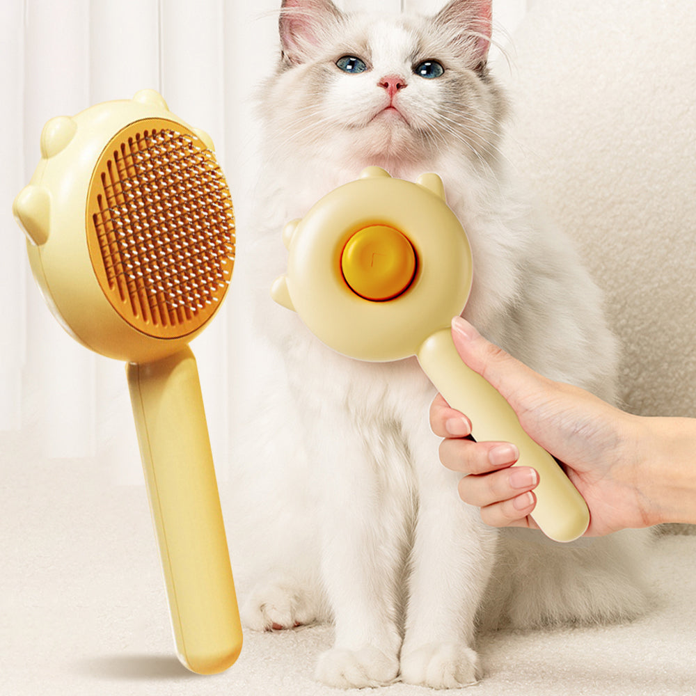 Pet Hair Removal Brush – Cat & Dog Comb