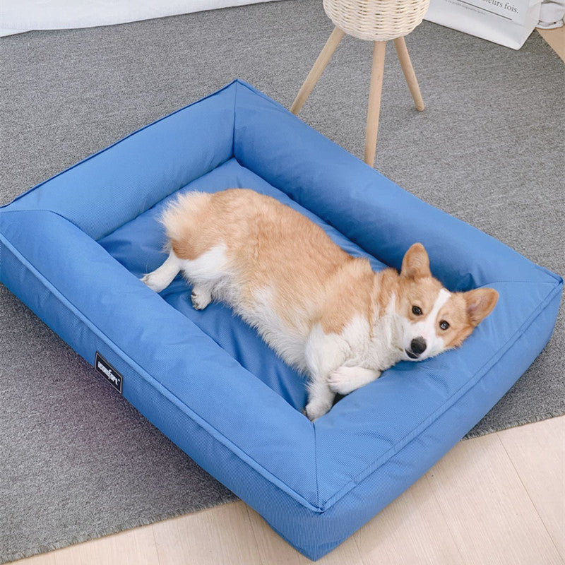 Removable Waterproof Dog Mat Summer Kennel Bed