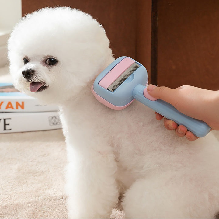 Pet Deshedding & Dematting Brush – Dogs & Cats