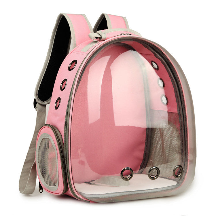 360° Bubble Pet Backpack Puppy & Rabbit