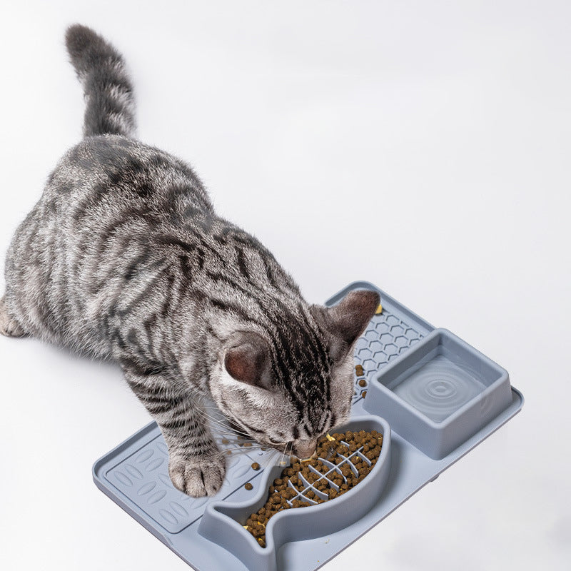 Multifunction Slow Feeder & Licking Mat for Pets