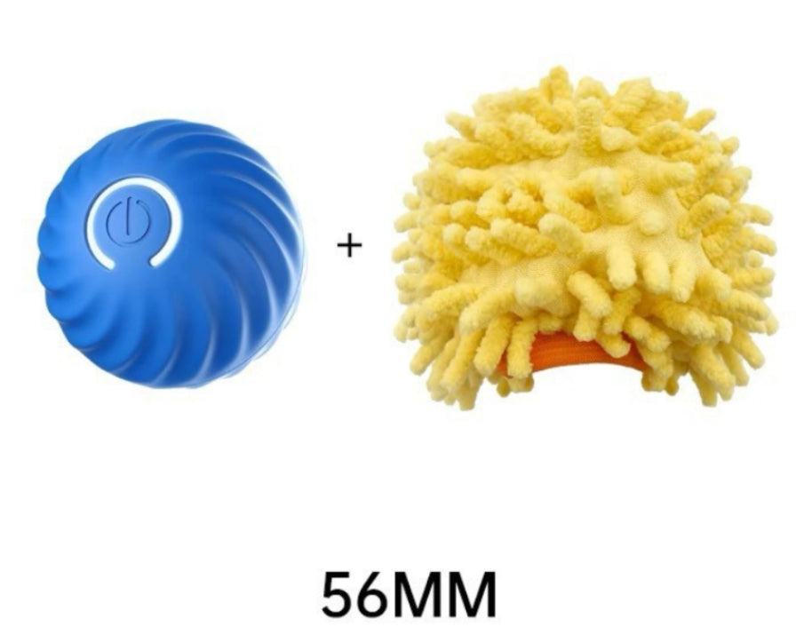 Durable Rubber Dog Chew Ball Bite-Resistant Toy