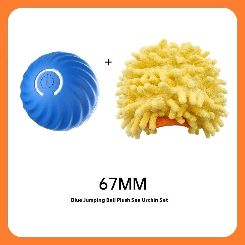 Durable Rubber Dog Chew Ball Bite-Resistant Toy