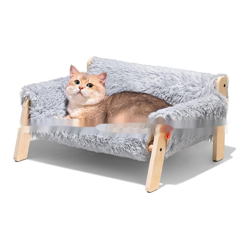 Universal Pet Bed Detachable Cat & Dog House for All Seasons