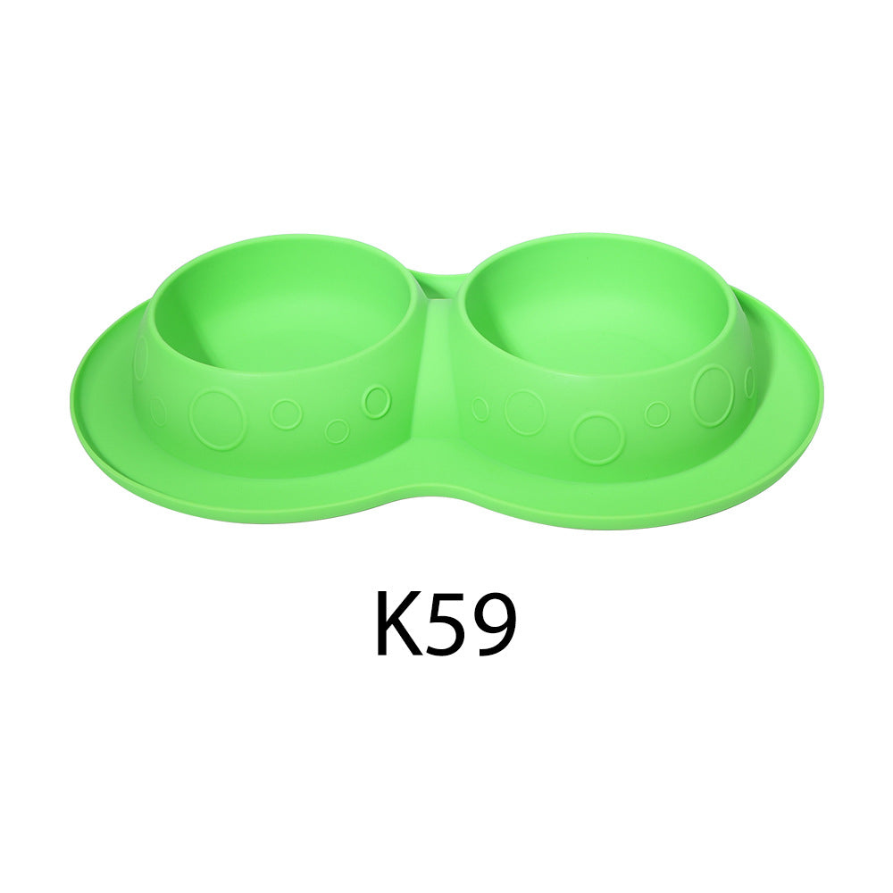 Non-Slip Waterproof Silicone Pet Feeding Mat – 2-in-1