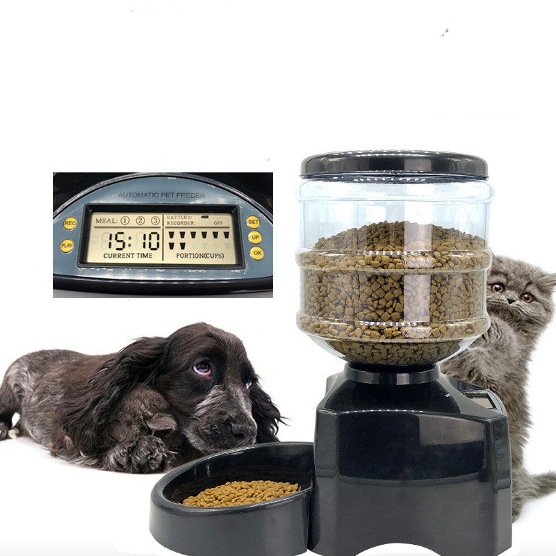 Timed 3-Meal Automatic Pet Feeder