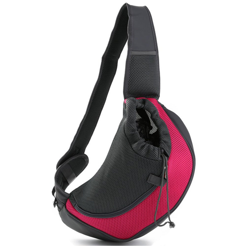 Outdoor Mesh Pet Carrier Shoulder Sling Bag