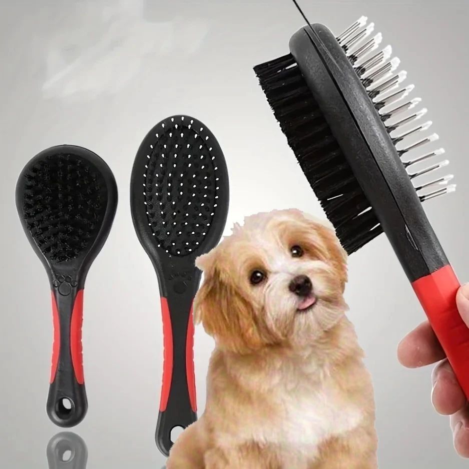 2-in-1 Pet Grooming Brush – Dog & Cat