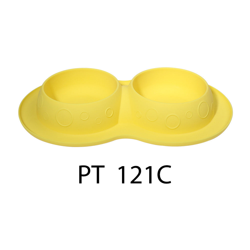 Non-Slip Waterproof Silicone Pet Feeding Mat – 2-in-1