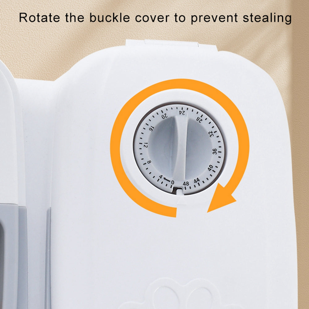 Smart Automatic Pet Feeder with Timer & Stainless Bowl