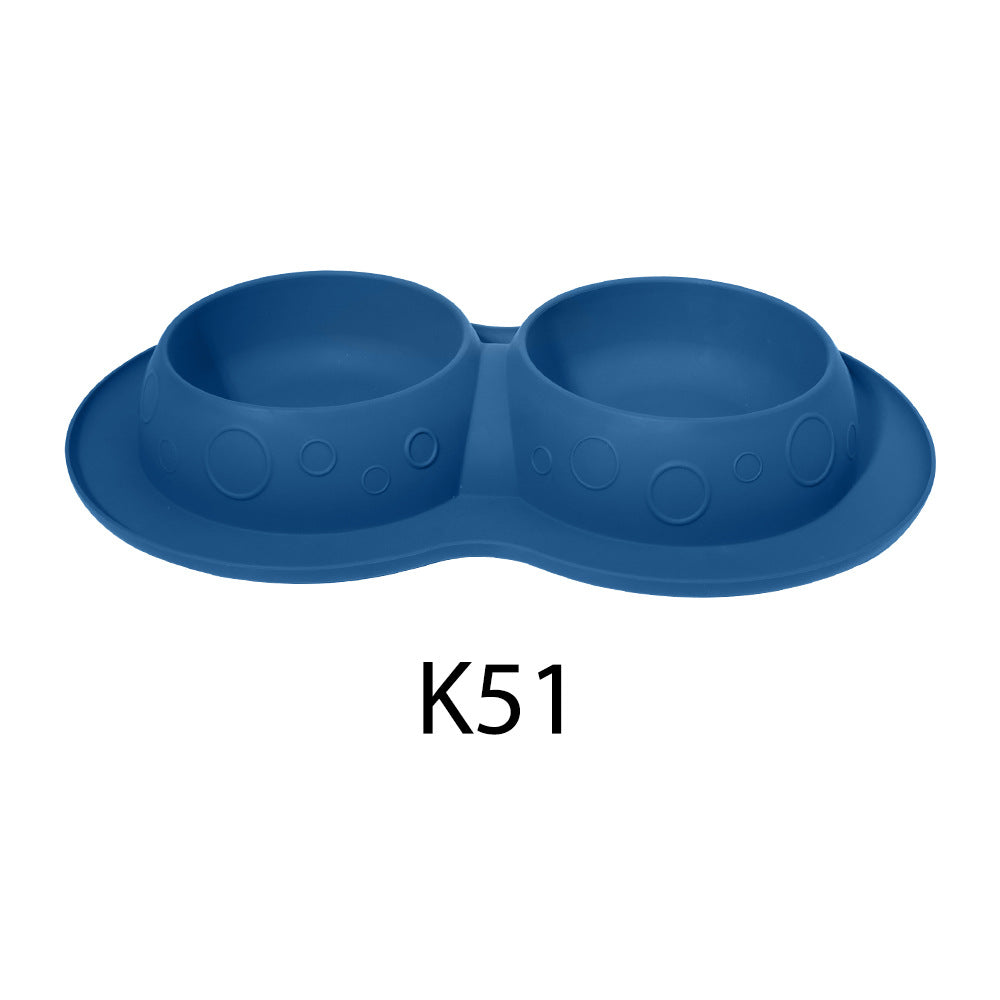 Non-Slip Waterproof Silicone Pet Feeding Mat – 2-in-1