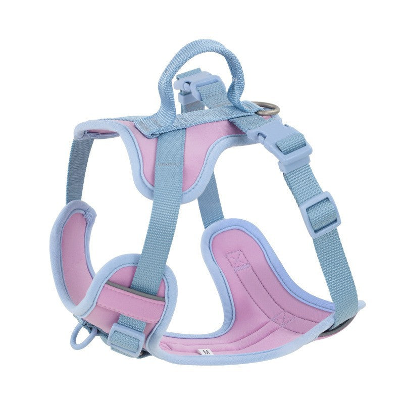 Dog Chest Strap Harness with Hand-Held Leash