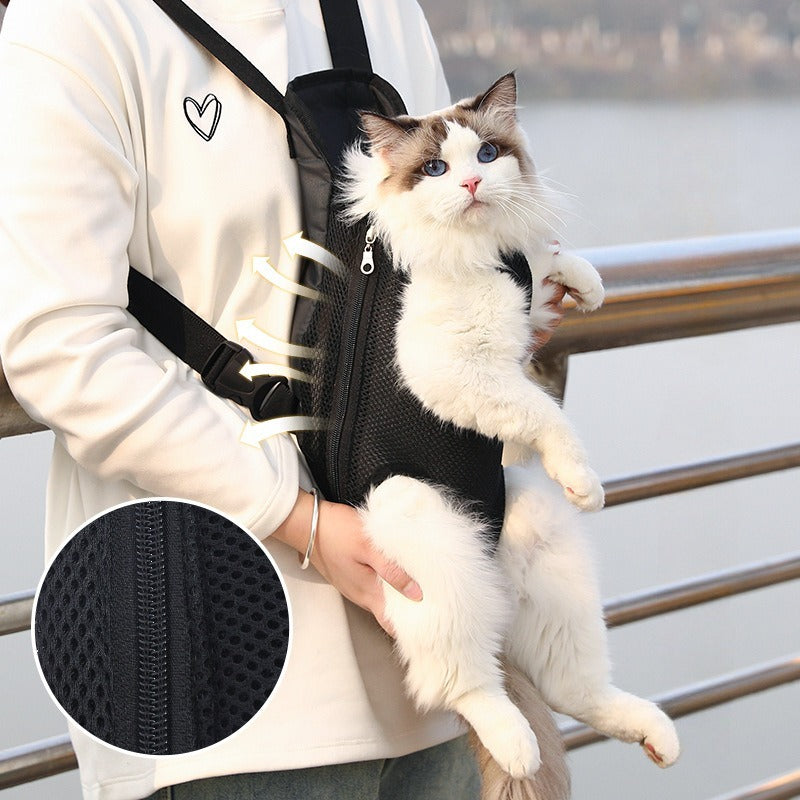 Breathable Pet Carrier Backpack for Small Dogs