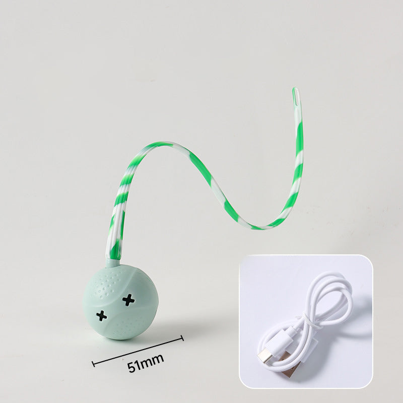 Interactive Electric Cat Ball Toy Touch Sensor Activated