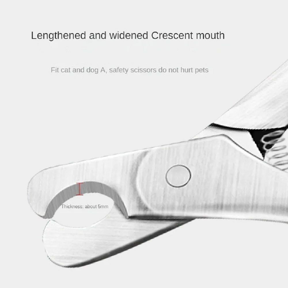 Professional Stainless Pet Nail Clippers – Dog & Cat