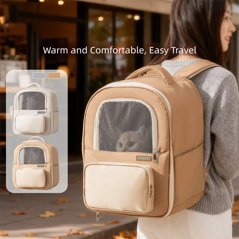 Breathable Travel Pet Backpack Cat & Dog
