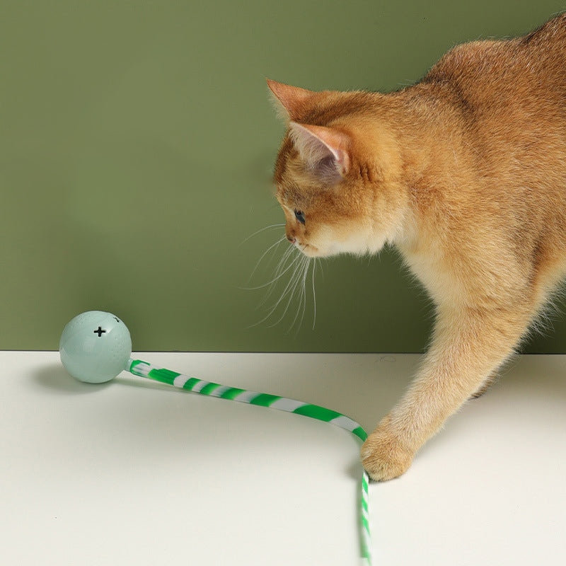 Interactive Electric Cat Ball Toy Touch Sensor Activated
