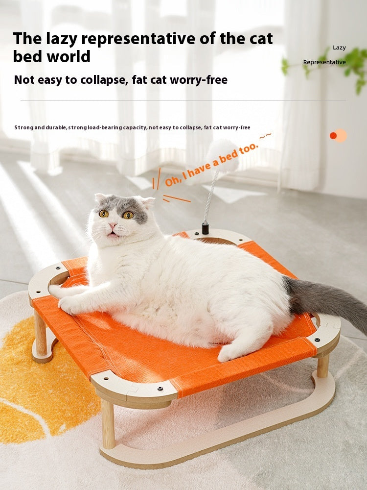 Minimalist Washable Cat Hammock Home Use