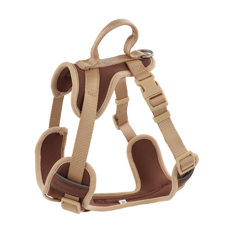 Dog Chest Strap Harness with Hand-Held Leash