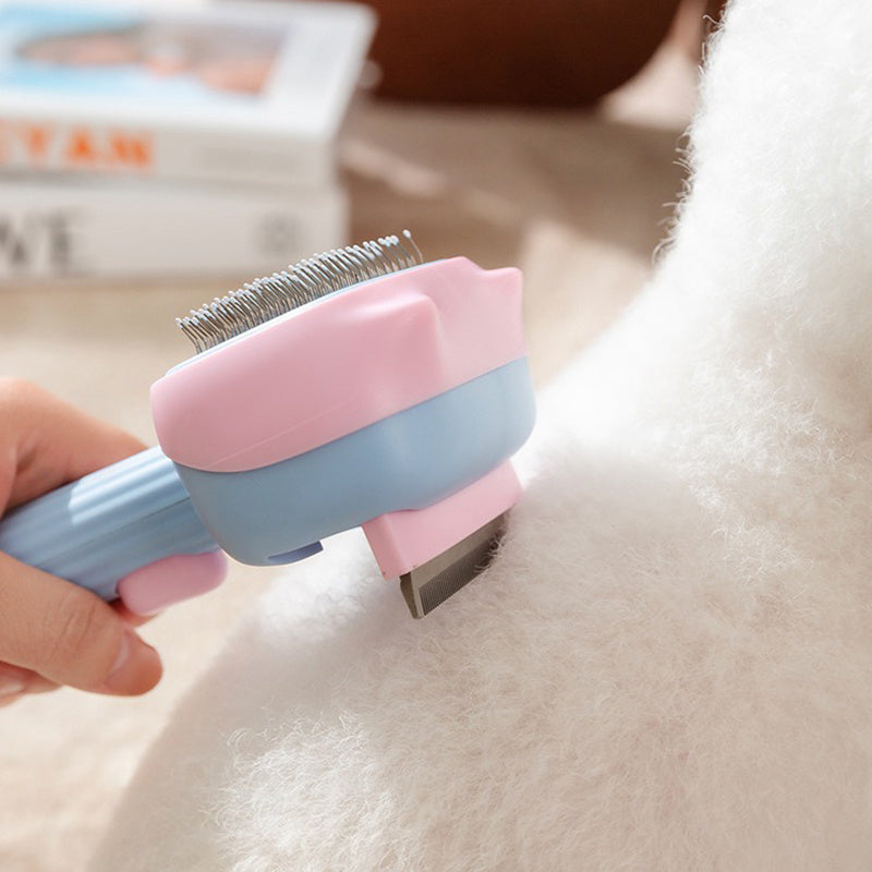 Pet Deshedding & Dematting Brush – Dogs & Cats