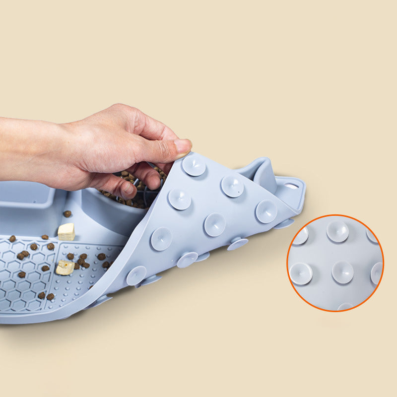 Multifunction Slow Feeder & Licking Mat for Pets