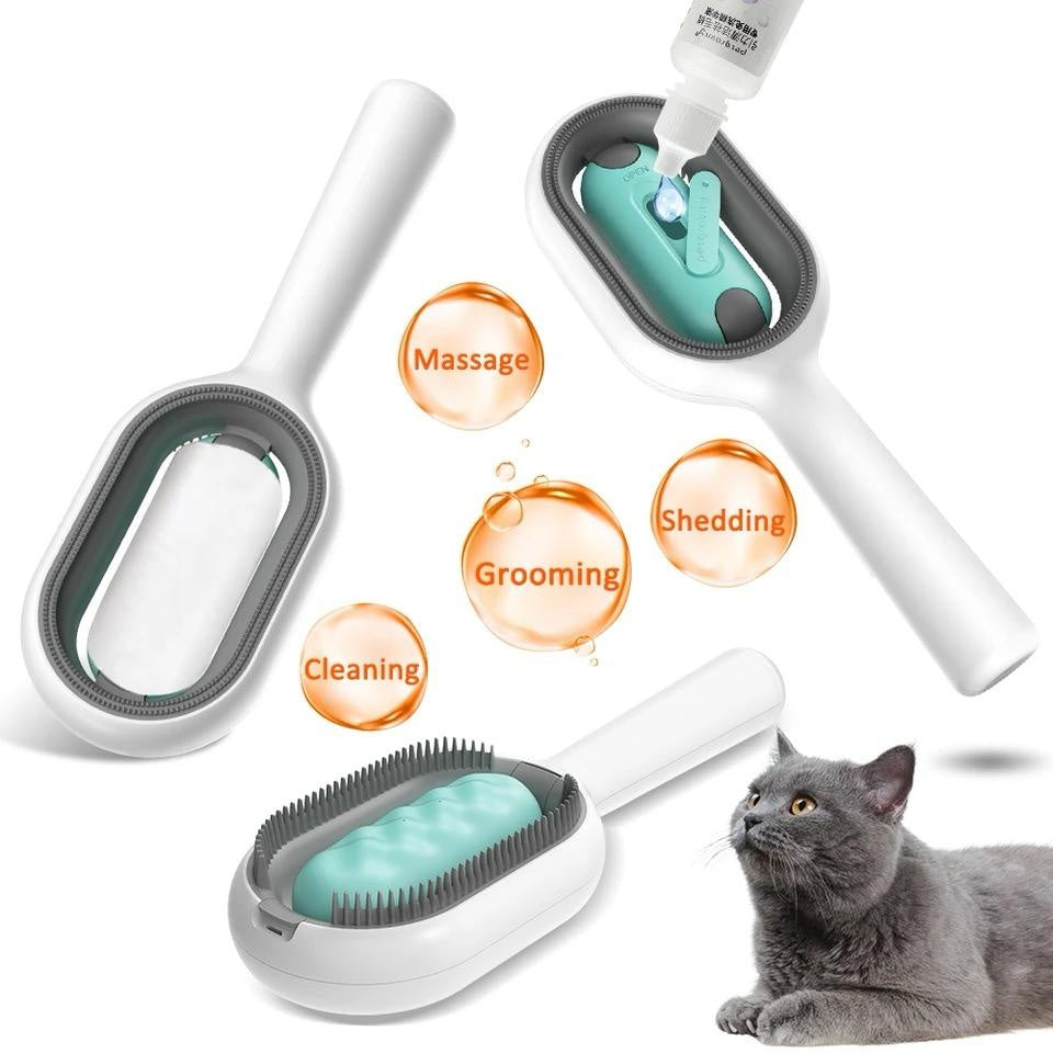 Pet Dematting Brush – Dog & Cat Hair Remover