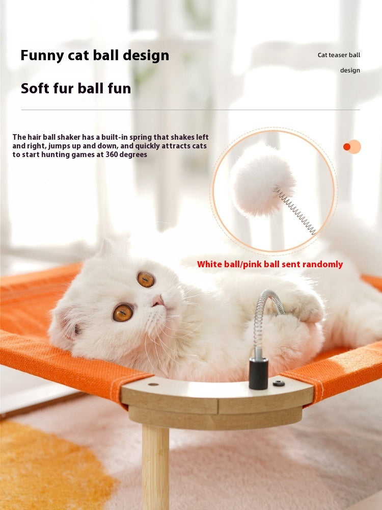 Minimalist Washable Cat Hammock Home Use