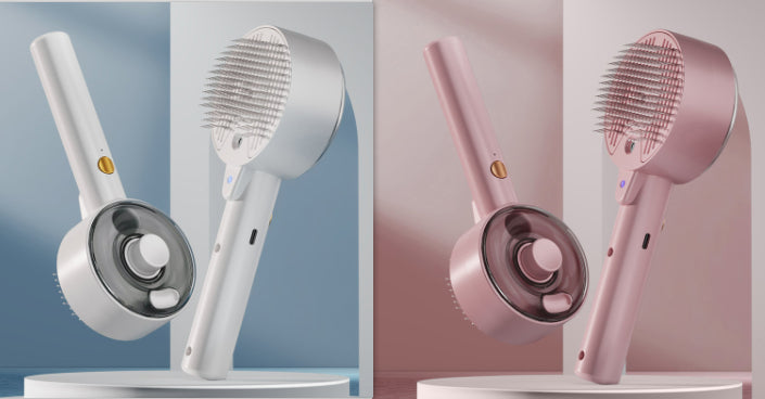 Self-Cleaning Pet Hair Remover Brush