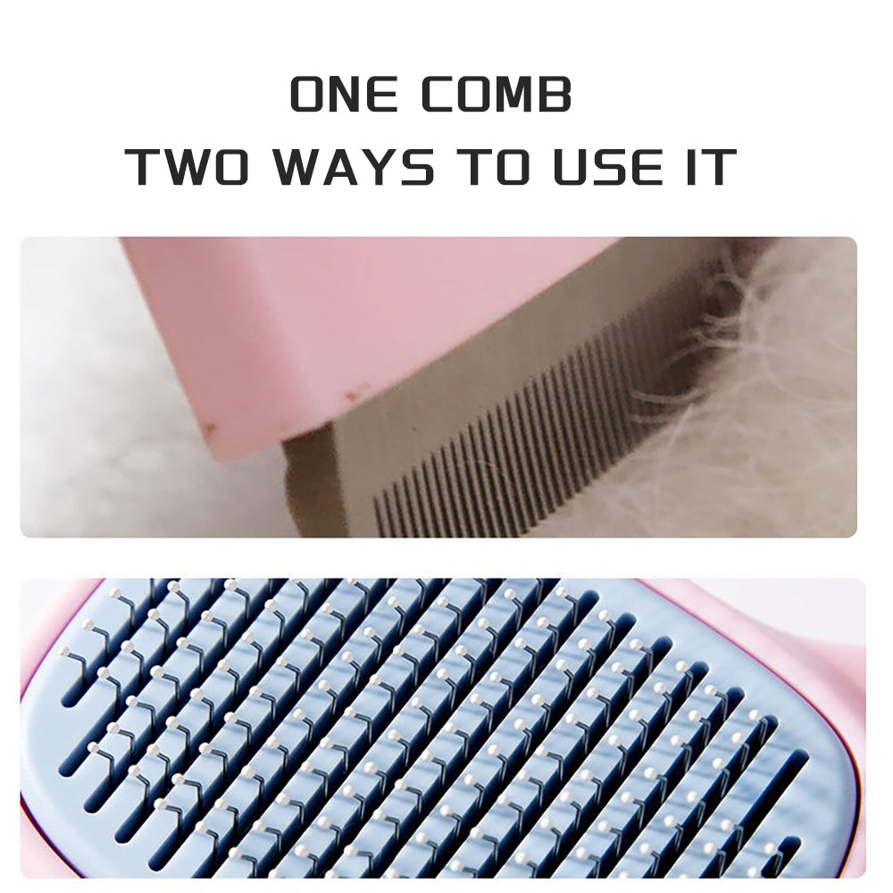 Pet Deshedding & Dematting Brush – Dogs & Cats