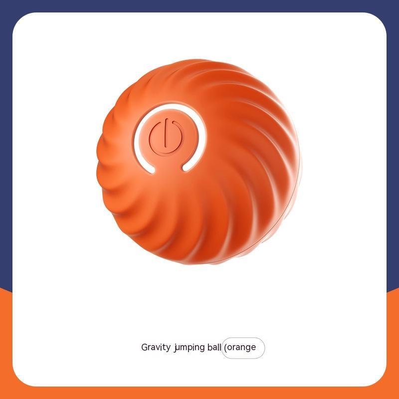 Durable Rubber Dog Chew Ball Bite-Resistant Toy