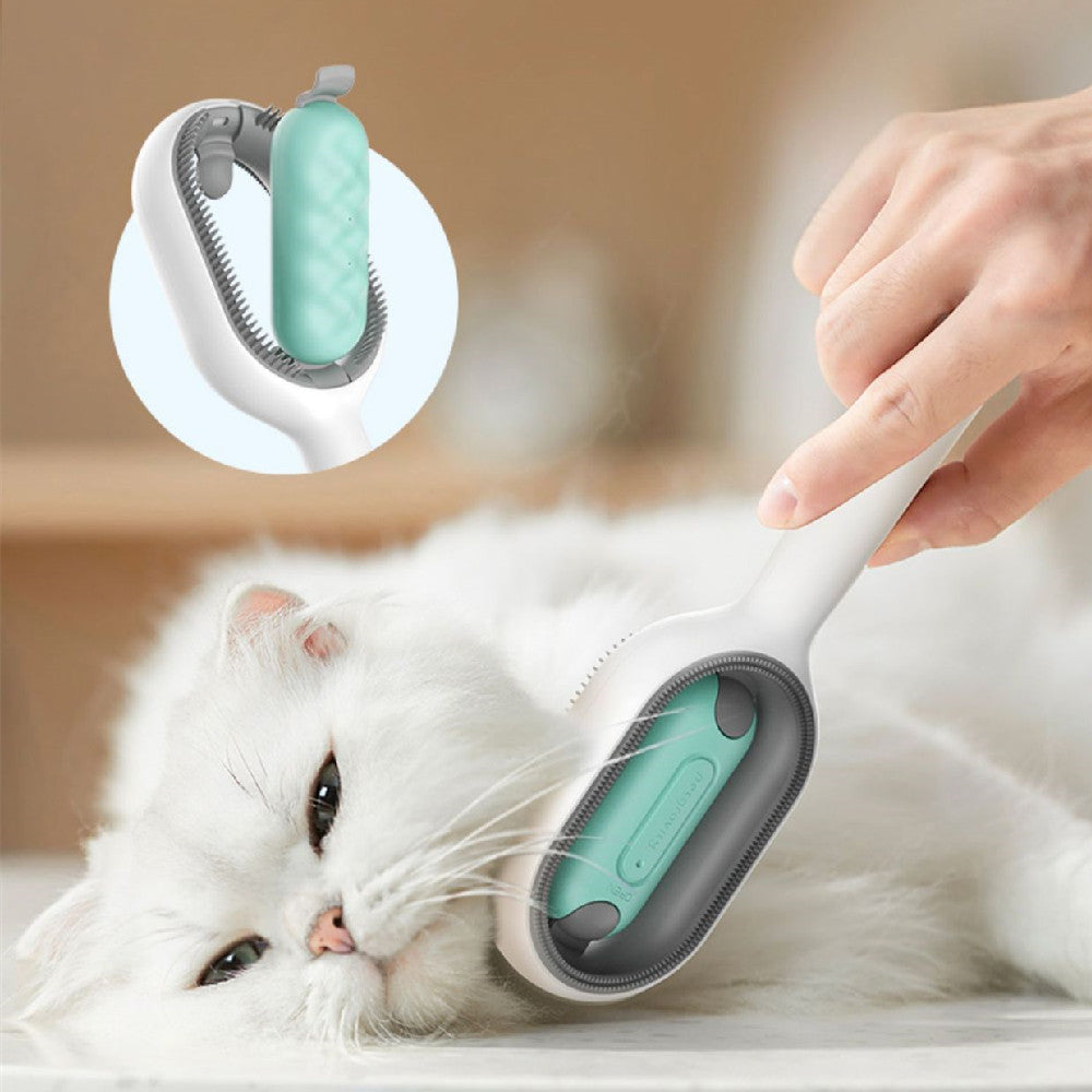 Pet Dematting Brush – Dog & Cat Hair Remover